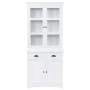 Welsh sideboard with 4 doors MDF and pine wood 80x40x180 cm by vidaXL, Lockers and storage cabinets - Ref: Foro24-245755, Pri...
