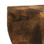 Estante de pared Roble ahumado 38 x 19 x 19 cm en Estantes y estanterías | Comprar online en Foro24