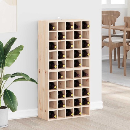 Estante de Vino 2 pcs Natural 56 x 25 x 56 cm en Armarios para vino y licores | Comprar online en Foro24