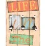 LIVE LIFE wall coat rack with 6 hooks 120x40 cm by vidaXL, Hat and coat racks - Ref: Foro24-245849, Price: 70,28 €, Discount: %