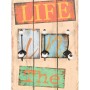 LIVE LIFE Wandgarderobe mit 6 Haken 120x40 cm von vidaXL, Hut- und Garderobenständer - Ref: Foro24-245849, Preis: 71,75 €, Ra...
