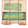 LIVE LIFE wall coat rack with 6 hooks 120x40 cm by vidaXL, Hat and coat racks - Ref: Foro24-245849, Price: 71,75 €, Discount: %