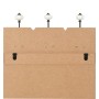 LIVE LIFE Wandgarderobe mit 6 Haken 120x40 cm von vidaXL, Hut- und Garderobenständer - Ref: Foro24-245849, Preis: 71,75 €, Ra...