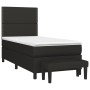 Boxspringbett mit schwarzer Stoffmatratze 100x200 cm von , Betten und Lattenroste - Ref: Foro24-3136495, Preis: 363,08 €, Rab...