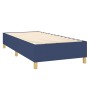 Boxspringbett mit blauer Stoffmatratze 90x200 cm von , Betten und Lattenroste - Ref: Foro24-3137051, Preis: 357,22 €, Rabatt: %
