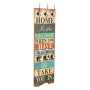 HOME IS Wandgarderobe mit 6 Haken 120x40 cm von vidaXL, Hut- und Garderobenständer - Ref: Foro24-245848, Preis: 61,29 €, Raba...