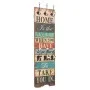 Wall-mounted coat rack HOME IS with 6 hooks 120x40 cm by vidaXL, Hat and coat racks - Ref: Foro24-245848, Price: 60,10 €, Dis...