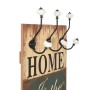 HOME IS Wandgarderobe mit 6 Haken 120x40 cm von vidaXL, Hut- und Garderobenständer - Ref: Foro24-245848, Preis: 61,29 €, Raba...