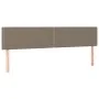 Box spring bed with taupe gray fabric mattress 200x200 cm by , Beds and slatted bases - Ref: Foro24-3140565, Price: 610,06 €,...