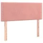 Box spring bed with pink velvet mattress 120x200 cm by , Beds and slatted bases - Ref: Foro24-3141238, Price: 362,44 €, Disco...