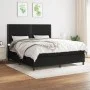 Boxspringbett mit schwarzer Stoffmatratze 180x200 cm von , Betten und Lattenroste - Ref: Foro24-3141715, Preis: 581,02 €, Rab...