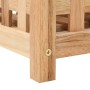 Paragüero de madera maciza de nogal 18x18x50 cm