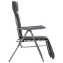 Klappbare Gartenstühle mit Kissen 2 Einheiten grau von vidaXL, Gartenstühle - Ref: Foro24-44320, Preis: 212,58 €, Rabatt: %