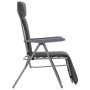 Klappbare Gartenstühle mit Kissen 2 Einheiten grau von vidaXL, Gartenstühle - Ref: Foro24-44320, Preis: 202,43 €, Rabatt: %