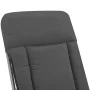 Folding garden chairs with cushion 2 units gray by vidaXL, Garden chairs - Ref: Foro24-44320, Price: 198,40 €, Discount: %