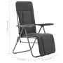 Folding garden chairs with cushion 2 units gray by vidaXL, Garden chairs - Ref: Foro24-44320, Price: 198,40 €, Discount: %