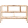 Badezimmerregal aus massivem Walnussholz, 100 x 40 x 65 cm von vidaXL, Bücherregale und Regale - Ref: Foro24-247100, Preis: 1...