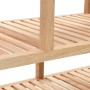 Estantería para baño madera maciza de nogal 100x40x65 cm de vidaXL, Librerías y estanterías - Ref: Foro24-247100, Precio: 104...