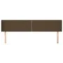 Dark gray fabric headboard 183x16x78/88 cm by , Headboards and footboards - Ref: Foro24-3118645, Price: 56,31 €, Discount: %