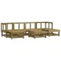 Gartenmöbel-Set 7-teilig aus imprägniertem Kiefernholz von , Gartensets - Ref: Foro24-3186360, Preis: 358,46 €, Rabatt: %