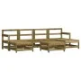 Garden furniture set 7 pieces impregnated pine wood by , Garden sets - Ref: Foro24-3186374, Price: 364,33 €, Discount: %
