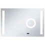 Bathroom wall mirror with LED and touch sensor 100x60 cm by , Mirrors - Ref: Foro24-144743, Price: 170,20 €, Discount: %