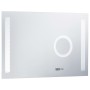 Bathroom wall mirror with LED and touch sensor 100x60 cm by , Mirrors - Ref: Foro24-144743, Price: 173,15 €, Discount: %