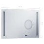 Badezimmerwandspiegel mit LED und Berührungssensor 100x60 cm von , Spiegel - Ref: Foro24-144743, Preis: 173,15 €, Rabatt: %