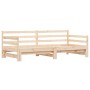 Sofá cama nido madera maciza de pino 90x200 cm de , Camas y somieres - Ref: Foro24-836147, Precio: 157,45 €, Descuento: %