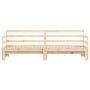 Sofá cama nido madera maciza de pino 90x200 cm de , Camas y somieres - Ref: Foro24-836147, Precio: 157,45 €, Descuento: %