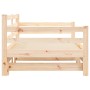 Sofá cama nido madera maciza de pino 90x200 cm de , Camas y somieres - Ref: Foro24-836147, Precio: 157,45 €, Descuento: %