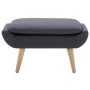Reposapiés tapizado de tela 73x43x42 cm gris oscuro von vidaXL, Osmanen - Ref: Foro24-246989, Preis: 112,55 €, Rabatt: %