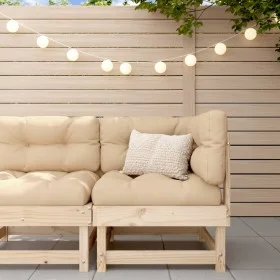 Garten-Ecksofa aus massivem Kiefernholz von , Modulare Sofas für den Außenbereich - Ref: Foro24-825366, Preis: 57,18 €, Rabat...