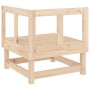 Garten-Ecksofa aus massivem Kiefernholz von , Modulare Sofas für den Außenbereich - Ref: Foro24-825366, Preis: 57,96 €, Rabat...