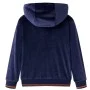 Chaqueta infantil con capucha azul marino 140 de , Ropa de abrigo para niños - Ref: Foro24-14323, Precio: 13,90 €, Descuento: %