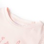 Zartrosa Kinder-T-Shirt mit Rüschenärmeln 104 von , Kinder-T-Shirts - Ref: Foro24-11315, Preis: 8,28 €, Rabatt: %