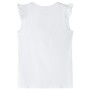 Camiseta infantil de manga volante crudo 104 de , Camisetas para niños - Ref: Foro24-11320, Precio: 8,28 €, Descuento: %