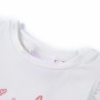 Camiseta infantil de manga volante crudo 104 de , Camisetas para niños - Ref: Foro24-11320, Precio: 8,28 €, Descuento: %