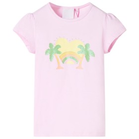 Hellrosa Kinder-T-Shirt 116 von , Kinder-T-Shirts - Ref: Foro24-10436, Preis: 8,13 €, Rabatt: %