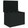 Banco con almacenaje madera de ingeniería negro 62x42x45 cm de , Bancos para recibidores y almacenamiento - Ref: Foro24-83504...
