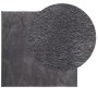 HUARTE anthrazitfarbener waschbarer weicher Kurzflorteppich 240x240cm von , Teppiche - Ref: Foro24-375006, Preis: 189,97 €, R...