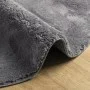 HUARTE anthracite washable soft short pile rug Ø 120 cm by , Rugs - Ref: Foro24-375010, Price: 55,65 €, Discount: %