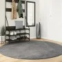 HUARTE anthracite washable soft short pile rug Ø 200 cm by , Rugs - Ref: Foro24-375012, Price: 110,05 €, Discount: %