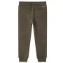 Children's sweatpants dark khaki mélange 92 by , kids pants - Ref: Foro24-13229, Price: 10,90 €, Discount: %