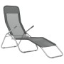 Folding sun loungers 2 units anthracite gray textilene by vidaXL, Loungers - Ref: Foro24-44340, Price: 154,01 €, Discount: %