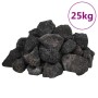 Rocas volcánicas negras 25 kg 3-5 cm de , Decoración de acuarios - Ref: Foro24-3217183, Precio: 82,23 €, Descuento: %