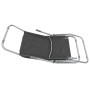 Folding sun loungers 2 units anthracite gray textilene by vidaXL, Loungers - Ref: Foro24-44340, Price: 154,01 €, Discount: %