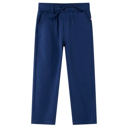 Children's pants with navy blue drawstring 128 by , kids pants - Ref: Foro24-13572, Price: 9,56 €, Discount: %