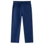 Children's pants with navy blue drawstring 128 by , kids pants - Ref: Foro24-13572, Price: 9,56 €, Discount: %