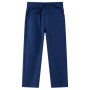 Pantalones infantiles con cordón azul marino 128 de , Pantalones de niños - Ref: Foro24-13572, Precio: 9,67 €, Descuento: %